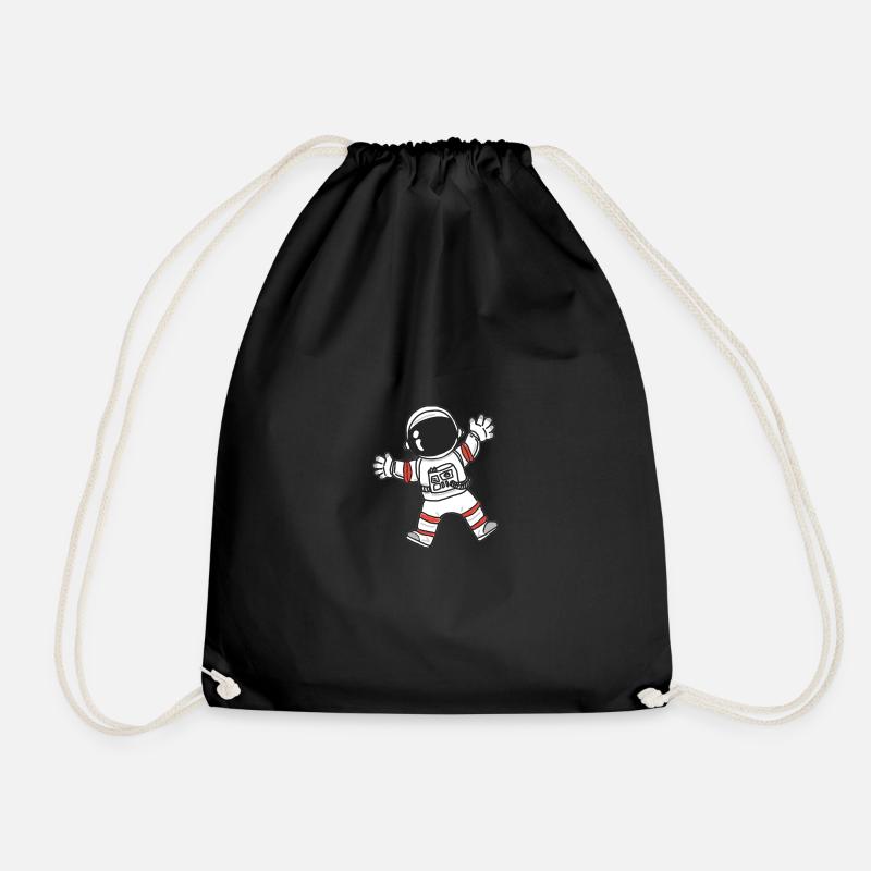 Astronaut - Turnbeutel - Schwarz