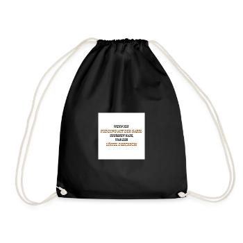 Cuillère sale - Sac de sport léger - noir - Devant
