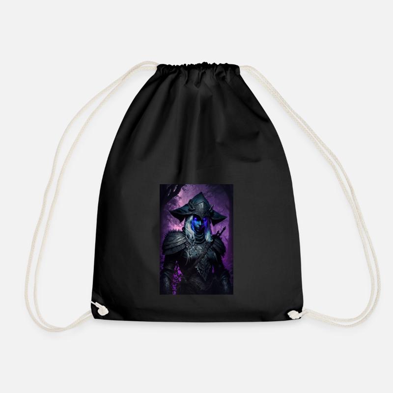 Inspirierte Drow - Turnbeutel - Schwarz