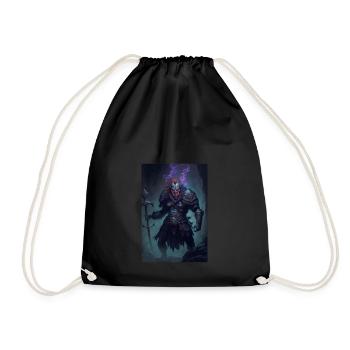 Inspired Demon - Drawstring Bag - black - Front