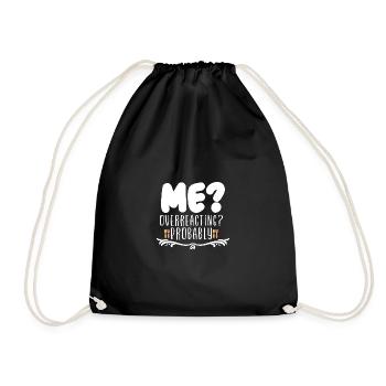 Mama Muttertag Geschenkidee Schwanger - Turnbeutel - Schwarz - Vorne