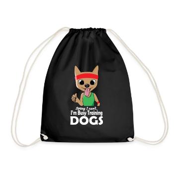 Dog Obedience School Citation Busy Dressage Dogs - Sac de sport léger - noir - Devant