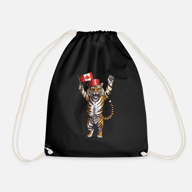 Tiger - Turnbeutel - Schwarz