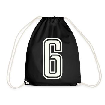 6 - Sac de sport léger - noir - Devant