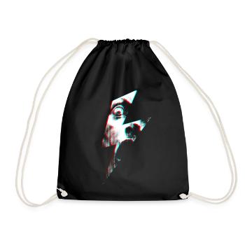 Flashed Redshift - Drawstring Bag - black - Front