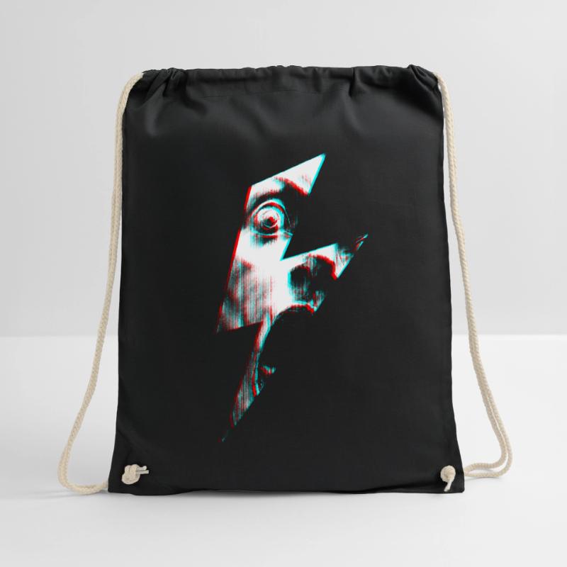 Flashed Redshift Drawstring Bag