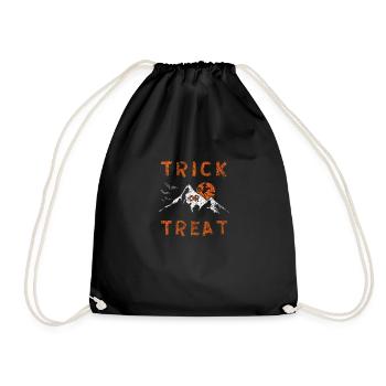 Trick Or Treat Halloween Witch - Sac de sport léger - noir - Devant