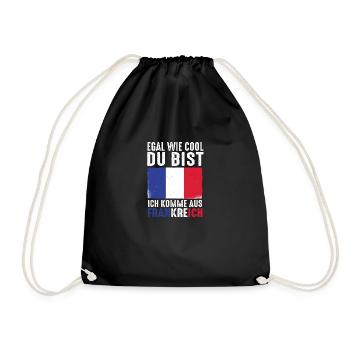 Français Français France - Sac de sport léger - noir - Devant