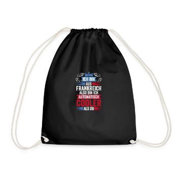 Français Français France - Sac de sport léger - noir - Devant