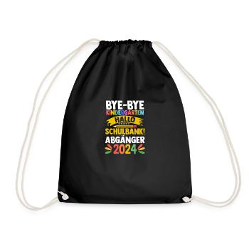 Garderie de la maternelle de la maternelle de 18e année - Sac de sport léger - noir - Devant