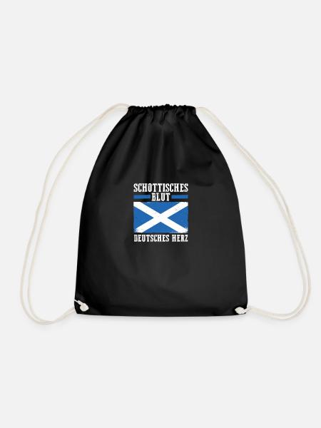 Ecossais Ecossais Ecosse Allemande - Sac de sport léger - noir