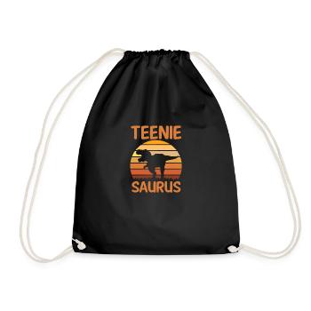 Dinosaure Dino Teeniesaurus - Sac de sport léger - noir - Devant