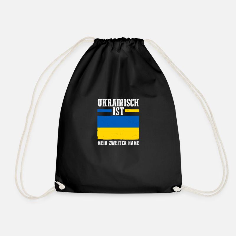 Ukrainiens Ukraine - Sac de sport léger - noir