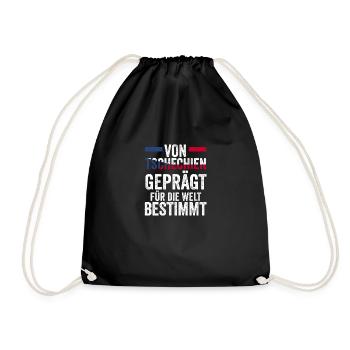Czechs Czech Czech Republic - Drawstring Bag - black - Front