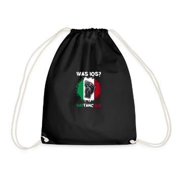 Italie Italien Vaffanculo - Sac de sport léger - noir - Devant