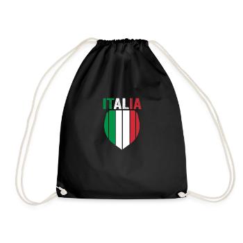 Italie Italien Italien Italie - Sac de sport léger - noir - Devant