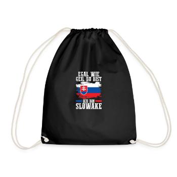 Slovaquie Slovaquie - Sac de sport léger - noir - Devant