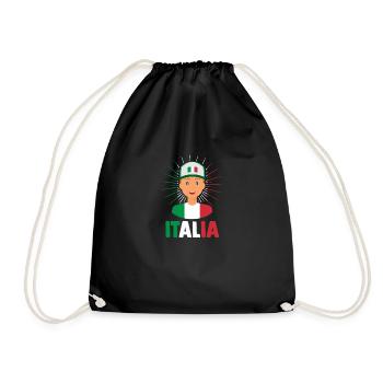 Italie Italien Italien Italie - Sac de sport léger - noir - Devant