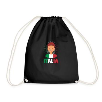 Italie Italien Italien Italie - Sac de sport léger - noir - Devant