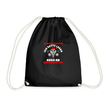Père Noël Infirmière de Noël - Sac de sport léger - noir - Devant