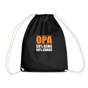 Grand-père Arrière-grand-père Arrière-grand-père - Sac de sport léger - noir - Devant