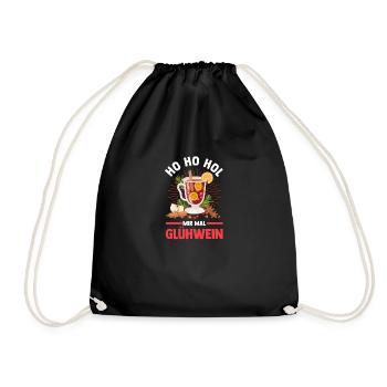 Ho Ho apporte-moi du vin chaud - Sac de sport léger - noir - Devant