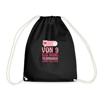 Employé Travailleur Collègue de travail - Sac de sport léger - noir - Devant