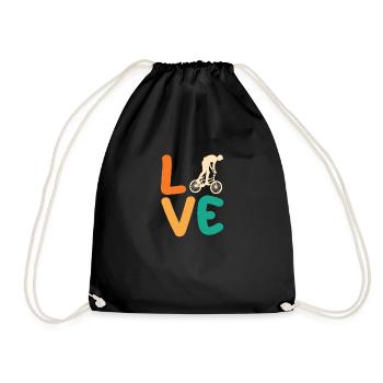 Vélo VTT - Sac de sport léger - noir - Devant