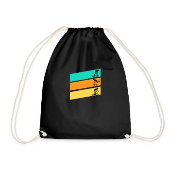Vélo VTT - Sac de sport léger - noir - Devant