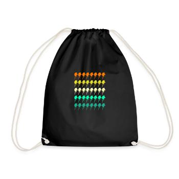 Hobby Horse Hobby Horsing - Drawstring Bag - black - Front
