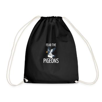 pigeonnier pigeon reproducteur pigeon cadeau pigeon - Sac de sport léger - noir - Devant
