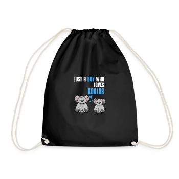 Animal Lovers Australia Animal Boys Cadeau Koala - Sac de sport léger - noir - Devant