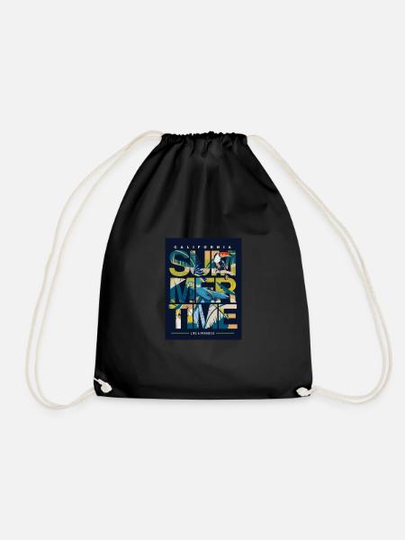 The Summertime Design - Turnbeutel - Schwarz