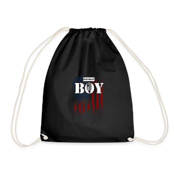 Garçon d’anniversaire - Vétéran - Sac de sport léger - noir - Devant