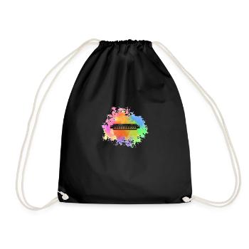 Harmonica Harmonica - Drawstring Bag - black - Front