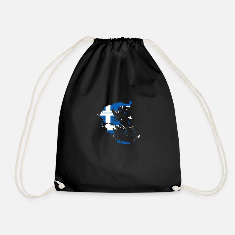 Home Greece Home - Turnbeutel - Schwarz