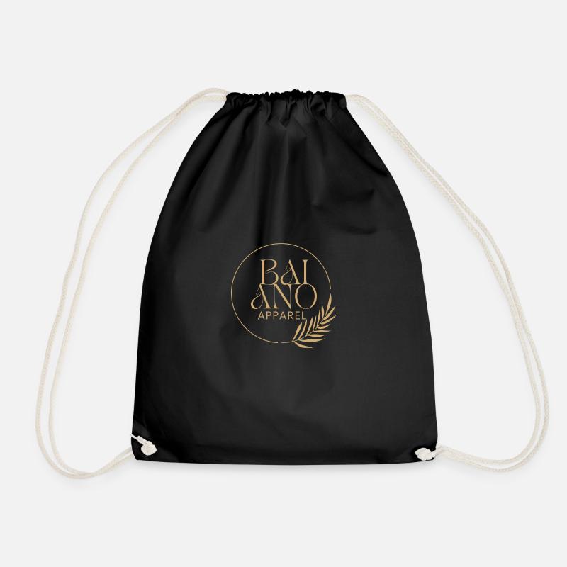 Baiano Apparel - Drawstring Bag - black
