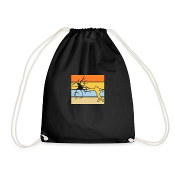 Fencing Fencing - Drawstring Bag - black - Front
