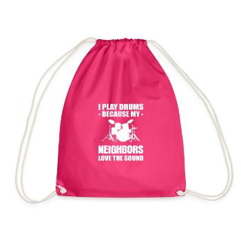 Aime le cadeau de l’artiste sonore - Sac de sport léger - fuchsia - Devant
