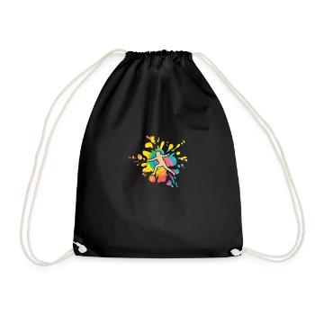Fencing Fencing - Drawstring Bag - black - Front