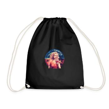 Bonne consommation d’alcool - Sac de sport léger - noir - Devant