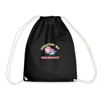 Garderie Sortant de l’école Inscription Écolier - Sac de sport léger - noir - Devant