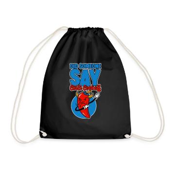 Quelqu’un a-t-il dit Chili Cookoff 4 - Sac de sport léger - noir - Devant