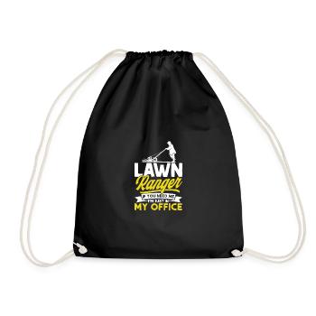 Hobby Gardener Tondeuse à gazon Cadeau - Sac de sport léger - noir - Devant