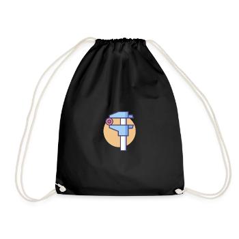 Pied à coulisse - Sac de sport léger - noir - Devant