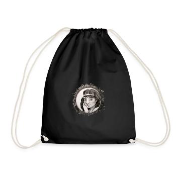 Ring - Drawstring Bag - black - Front
