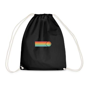 Basketball Players Basketball - Drawstring Bag - black - Front