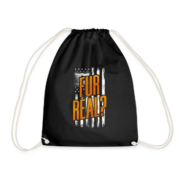 Citation amusante de l’agent de contrôle des animaux - Sac de sport léger - noir - Devant