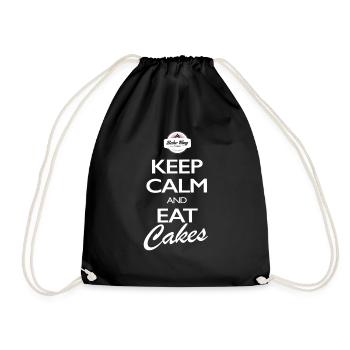 BKC : Keep Calm - Drawstring Bag - black - Front