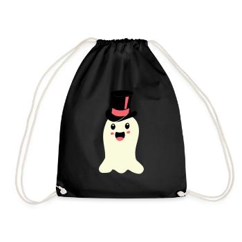 spirit - Drawstring Bag - black - Front
